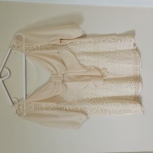 Rachel Kata Cream Bow Blouse